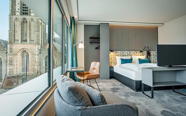 Hotel Room Mate Bruno in Rotterdam Motel One Rotterdam, Foto: Motel One