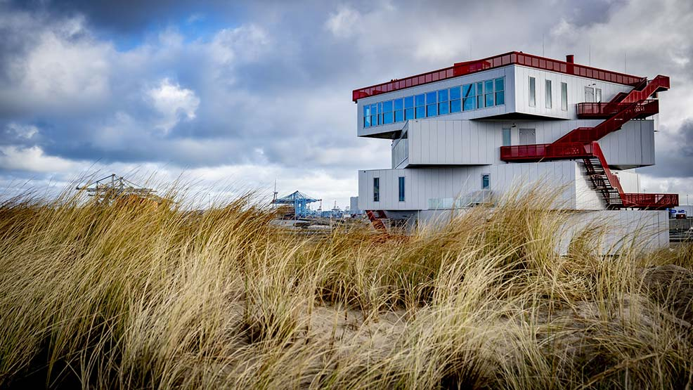 Portlantis im Hafengebiet Rotterdam, Foto:  Robin Utrecht