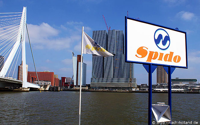 Eine Hafenrundfahrt in Rotterdam mit einem Schiff von Spido